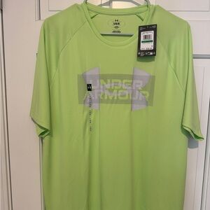 2 men’s large sized under armour shirts brand new with tags